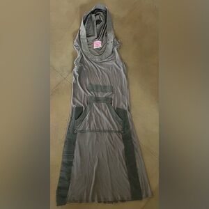 Mayer (European Label) Destructed Hoodie Dress